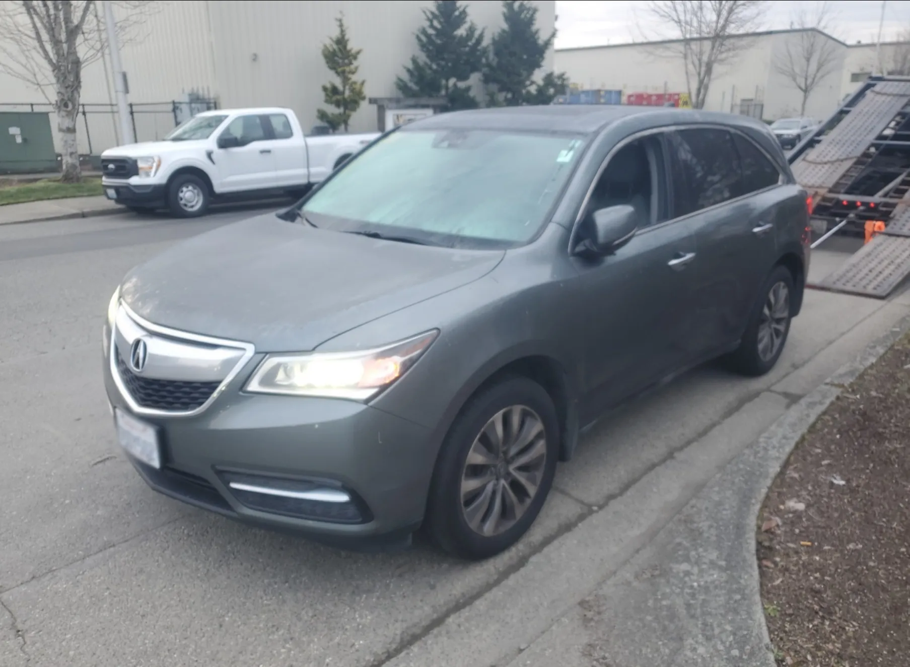 A car we shipped, at pickup or delivery