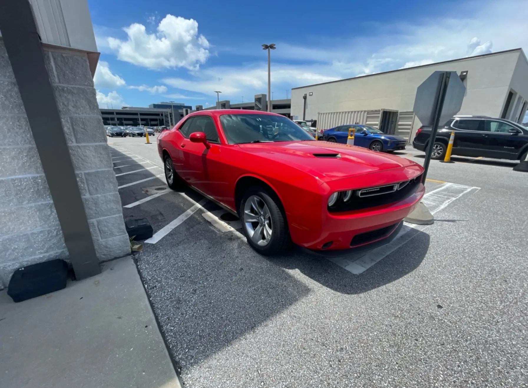 A car we shipped, at pickup or delivery