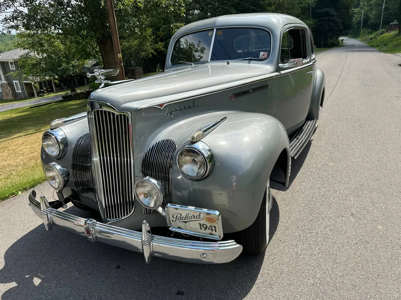 A classic car we shipped, at pickup or delivery