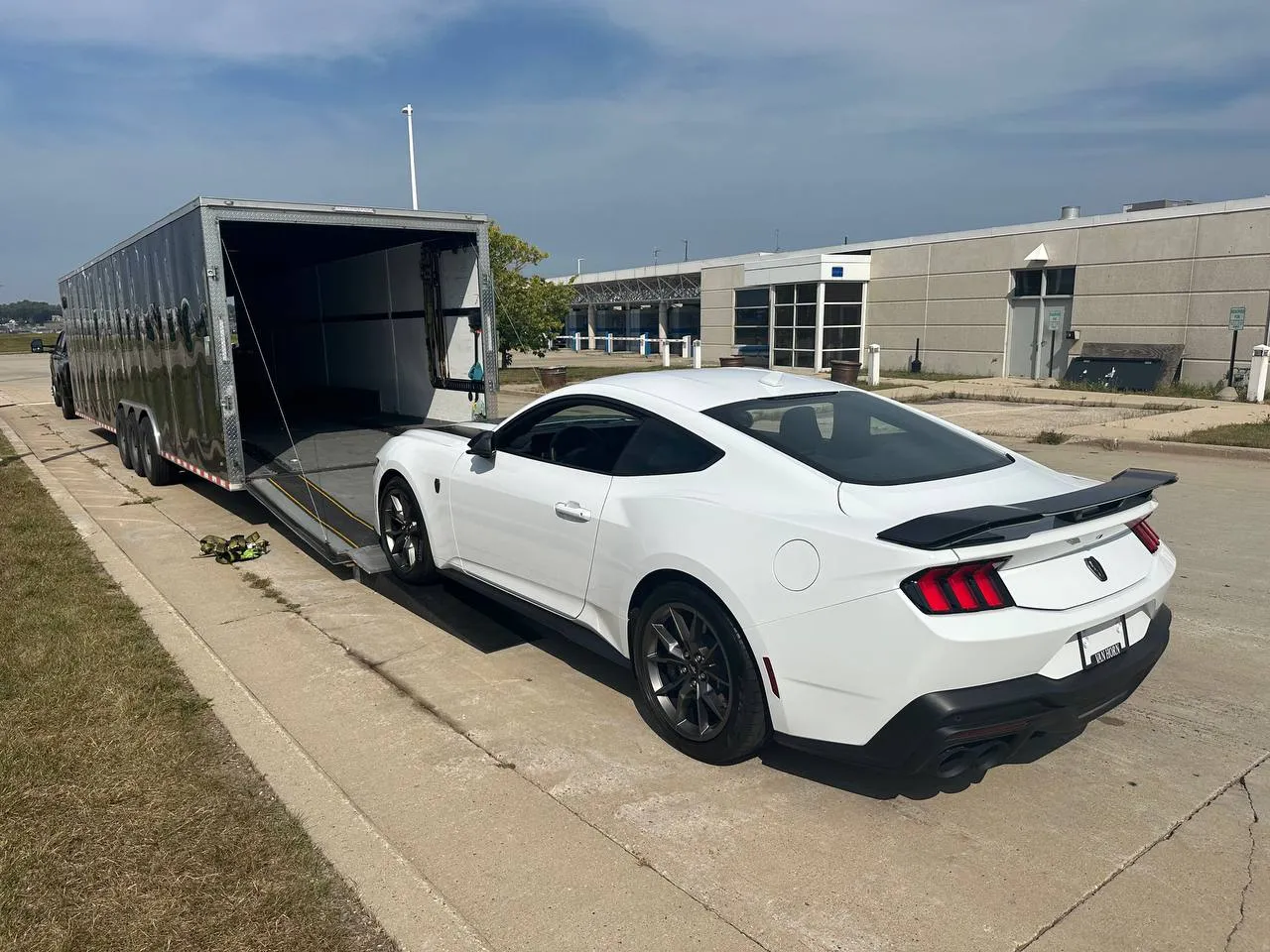 An exotic or sports car we shipped, at pickup or delivery